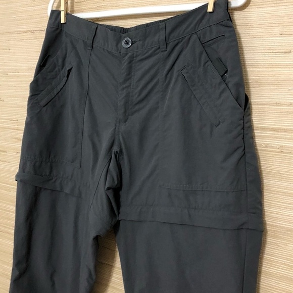Cabela’s Outdoor Gray Nylon Convertible Zip Off Pants Size 12 - Picture 2 of 7